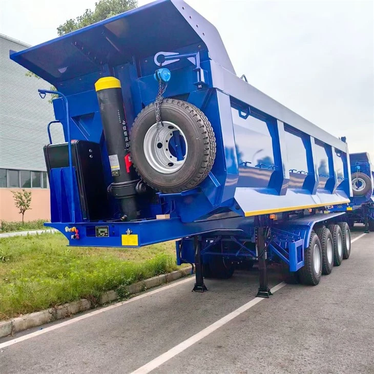 China 3 Axles 50 Tons Tipper Semi Trailer